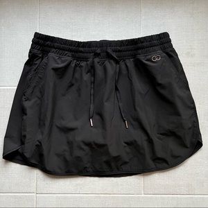 Black and Rose Gold Calia Golf Skort Sz L